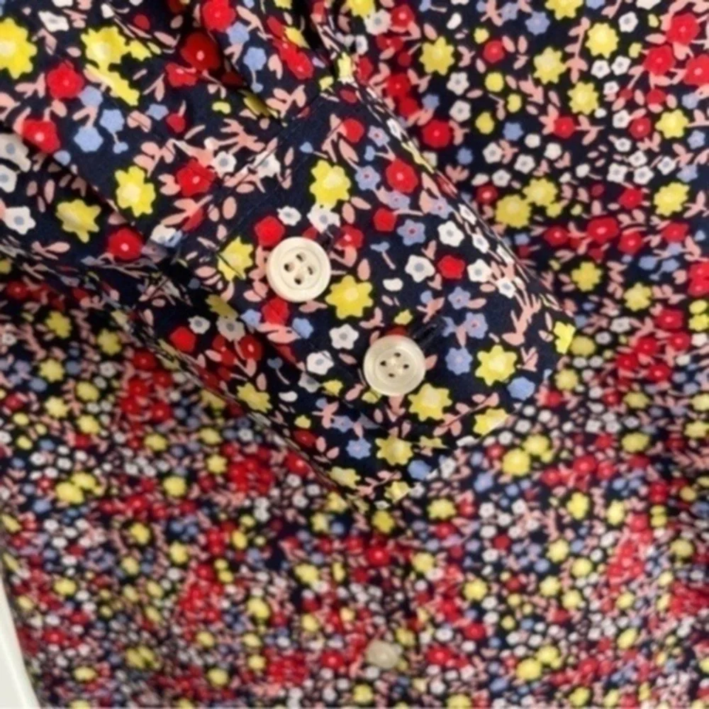 J. Crew Floral Button Up Shirt